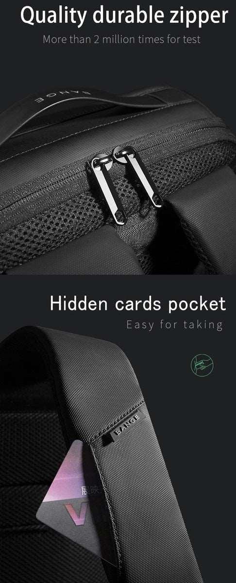 BANGE Anti Thief Multifunctional 15.6 inch Laptop Backpack - Premium Laptop Bags from Dressmycell.com - Just $80.00! Shop now at Dressmycell.com BANGE Anti Thief Multifunctional 15.6 inch Laptop Backpack - Premium Laptop Bags from Dressmycell.com - Just $80.00! Shop now at Dressmycell.com